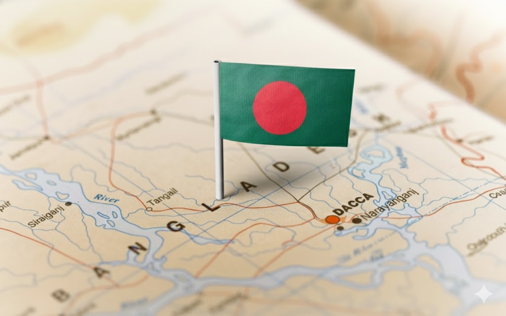 Bangladesh Location Map